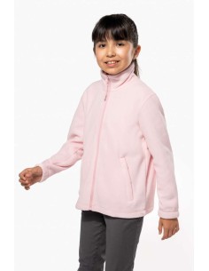 K-KA920-KIDS' FULL ZIP FLEECE JACKET 2